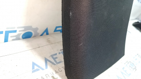 Left upper center pillar trim, Audi A6 C7 12-18 without air duct, black, scratches, broken mount