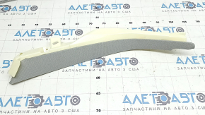 Upper left rear pillar trim for Audi Q8 19-25 front, gray, 2 pieces