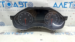 Audi A6 C7 16-18 instrument cluster without night vision and head-up display, 95k, scratches