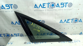 Rear left window, blind glass, Audi A6 C7 16-18 restyling, damaged seal, scratches