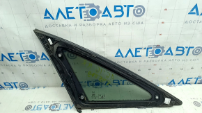 Rear right window, blind glass, Audi A6 C7 16-18 restyling, damaged seal, scratches