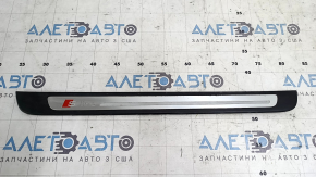 Audi A6 C7 12-18 S-line outer door sill trim, front left, scratches