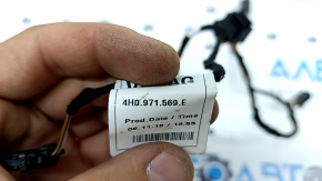 Audi Q8 19-25 rear heater wiring to actuators
