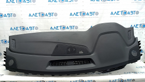 Audi Q8 19-22 black dashboard with airbags, bumpers