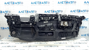 Audi Q8 19-22 black dashboard with airbags, bumpers