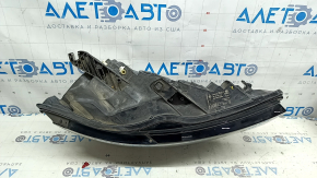 Right front headlight assembly for Audi A6 C7 16-18, restyling, xenon, sand, scratches