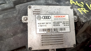 Right front headlight assembly for Audi A6 C7 16-18, restyling, xenon, sand, scratches