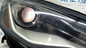 Right front headlight assembly for Audi A6 C7 16-18, restyling, xenon, sand, scratches