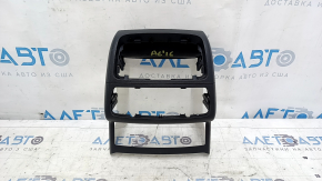 Rear center console trim for Audi A6 C7 12-18 black, scratches, break