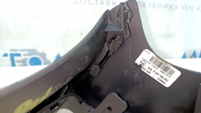 Rear center console trim for Audi A6 C7 12-18 black, scratches, break