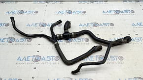 Upper cooling hose for Volkswagen ID.4 21-25 AWD, 6-piece assembly with quick release