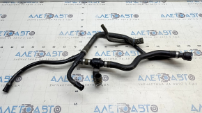 Upper cooling hose for Volkswagen ID.4 21-25 AWD, 6-piece assembly with quick release