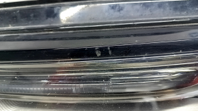 Left front headlight assembly for Audi A6 C7 16-18, restyling, xenon, sand, scratches