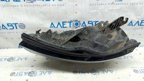 Left front headlight assembly for Audi A6 C7 16-18, restyling, xenon, sand, scratches