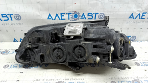 Left front headlight assembly for Audi A6 C7 16-18, restyling, xenon, sand, scratches