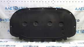 The hood insulation of the VW Jetta 19-24 is dented.