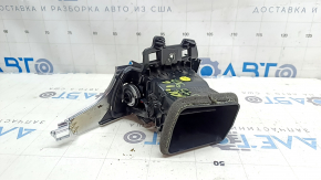 Audi A6 C7 16-18 black front panel air vent with chrome trim, scratches