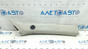 Upper right front pillar trim for Mazda CX-5 17-25 for BOSE speaker, gray, broken mount, needs dry cleaning