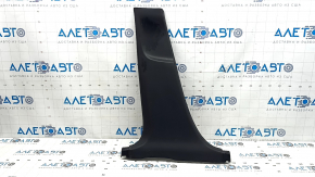 Mazda CX-5 17-24 black center pillar trim, scratches, left lower
