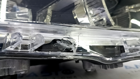 BMW 3 F30 16-18 LED front right headlight assembly, scratch, crack on the glass