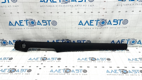 Mazda CX-5 17-25 black leather dashboard trim panel, center center, dented, under the start/stop button