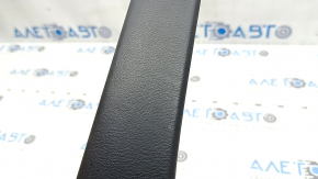 Mazda CX-5 17-25 black leather dashboard trim panel, center center, dented, under the start/stop button
