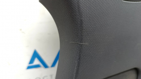 Upper center pillar trim under the right belt Volkswagen ID.4 21-22 black, scratched, worn
