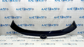 Upper trunk door molding for Mazda CX-5 17-24 without emblem, under glass, broken mount, broken guides