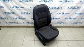 Kia Niro 17-22 HEV passenger seat, PHEV without airbag, cloth, combined black, without mechanical headrest, scratches, dry-cleanable