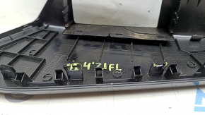 Front left window lift control trim for Volkswagen ID.4 21-22, glossy finish, cracks in fasteners, scratches, scuffs