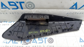 Front left window lift control trim for Volkswagen ID.4 21-22, glossy finish, cracks in fasteners, scratches, scuffs