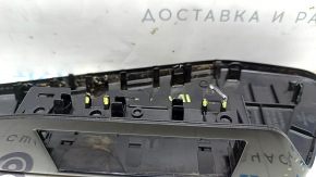 Front left window lift control trim for Volkswagen ID.4 21-22, glossy finish, cracks in fasteners, scratches, scuffs
