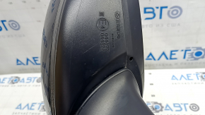 Left side mirror assembly Mazda CX-5 17-24, 7 pins, BSM, heated, turn signal, blue, scratches, scuffed