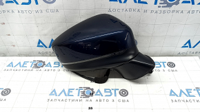 Right side mirror assembly Mazda CX-5 17-25, 7 pins, BSM, heated, turn signal, blue, scratches
