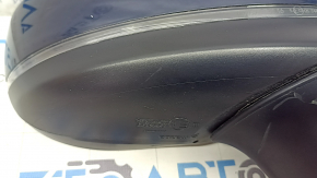 Right side mirror assembly Mazda CX-5 17-25, 7 pins, BSM, heated, turn signal, blue, scratches