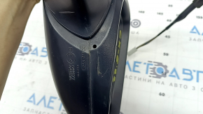 Right side mirror assembly Mazda CX-5 17-25, 7 pins, BSM, heated, turn signal, blue, scratches