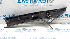 Upper right front pillar trim Volkswagen ID.4 21-22 black with a buzzer, scratches
