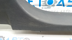 Front left door sill trim for Volkswagen ID.4 21-22, black, scratches