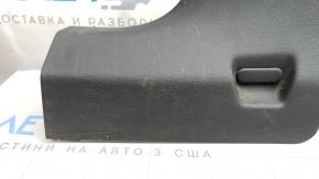 Front left door sill trim for Volkswagen ID.4 21-22, black, scratches