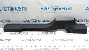 Front right door sill trim Volkswagen ID.4 21-22 black, worn