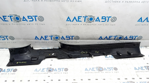 Front right door sill trim Volkswagen ID.4 21-22 black, worn