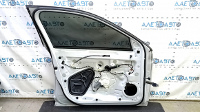 Front left door assembly for VW Jetta 19-24, silver LB9Z, bumpers