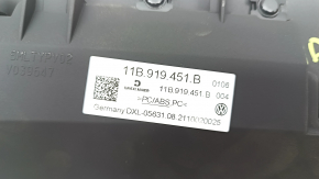 Volkswagen ID.4 21-22 black upper front panel trim under the windshield with backlight, scratch