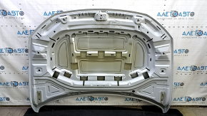 VW Jetta 19-24 silver LB9Z bare hood, bumper