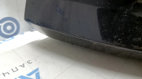 Bare front bumper for Audi A6 C7 16-18, S-line restyling, with parking sensors, no cap, graphite, scratches, broken mount, rubbed, sand, scratches