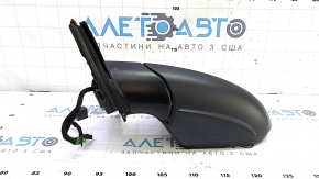 Left side mirror VW Jetta 19-23, 5+2 pins, BSM, heated, silver, scratches