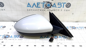 Right side mirror for VW Jetta 19-23, 5+2 pins, BSM, heated, silver