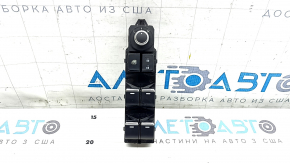 Front left window lift control Mazda CX-5 18-25 black with chrome, type 2