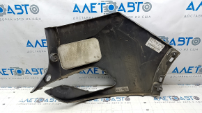 Rear bumper bare left Volkswagen ID.4 21-22 gray LA7C, scratches, painted