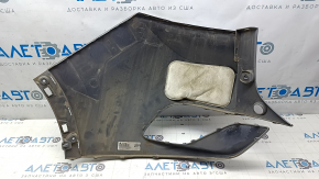 Rear bumper bare right Volkswagen ID.4 21-22 gray LA7C, scratches, painted
